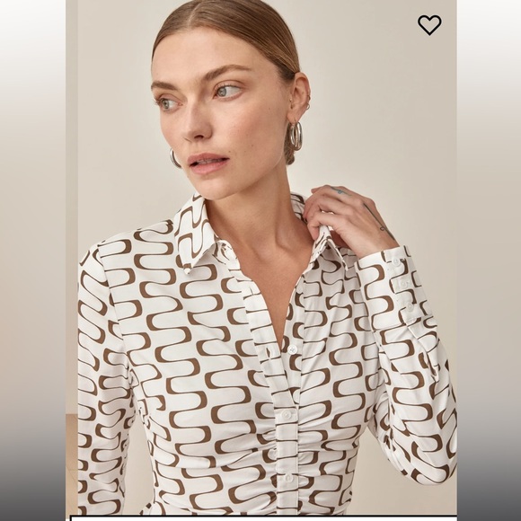 NWT Reformation Vikki Dress in Frequency - Picture 4 of 7